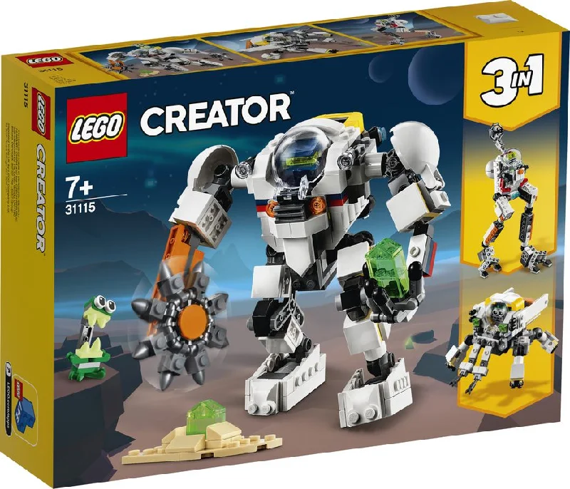 Promoting emotional intelligence LEGOLEGO 31115 Creator Space Mining Mech