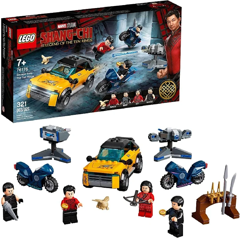 Creatively inspiring LEGOLEGO MARVEL 76176 Marvel Shang-Chi Escape from The Ten Rings Building Kit