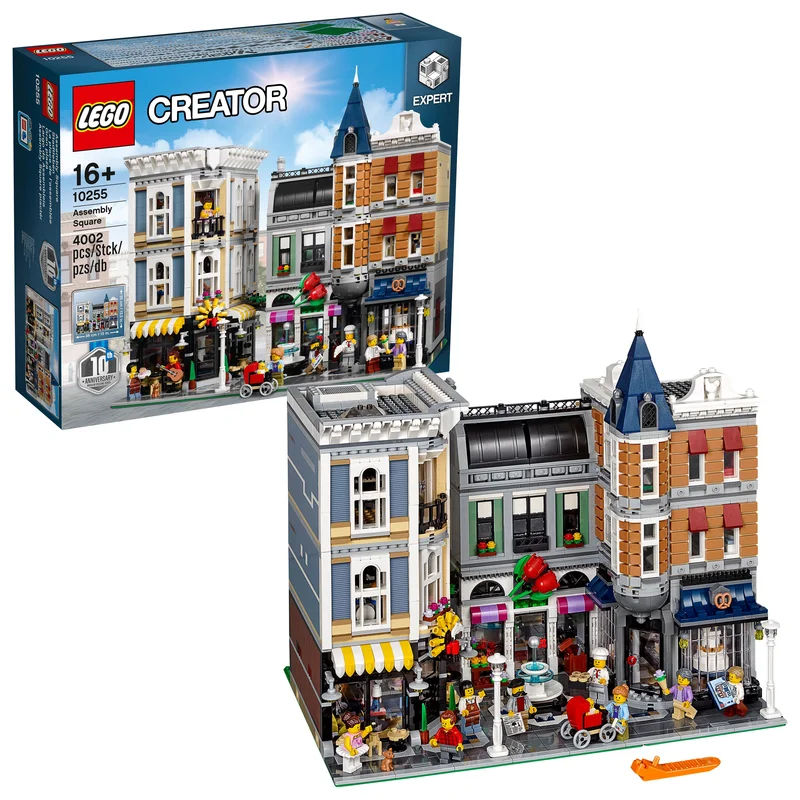 Inspiring problem-solving LEGO challengesLEGO 10255 Creator Expert Assembly Square