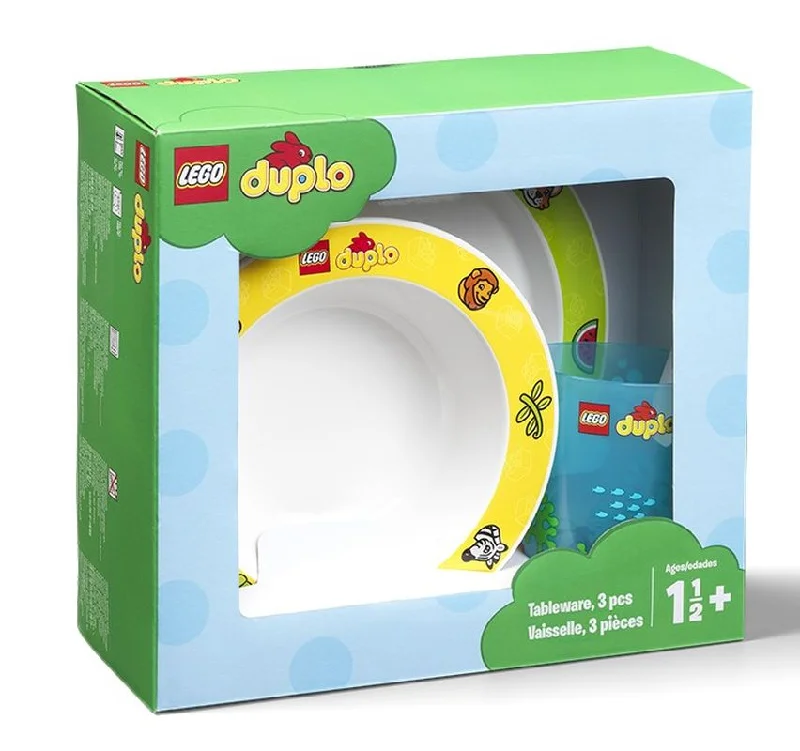 Offering a sense of pride LEGOLEGO Duplo 3 Piece Tableware Set