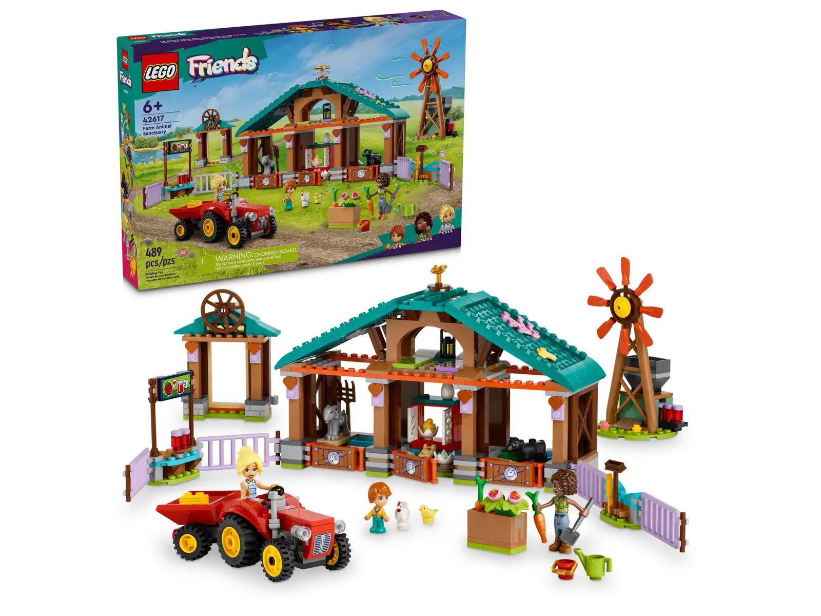 Inspiring creativity and innovation LEGOLEGO® Friends Farm Animal Sanctuary 42617