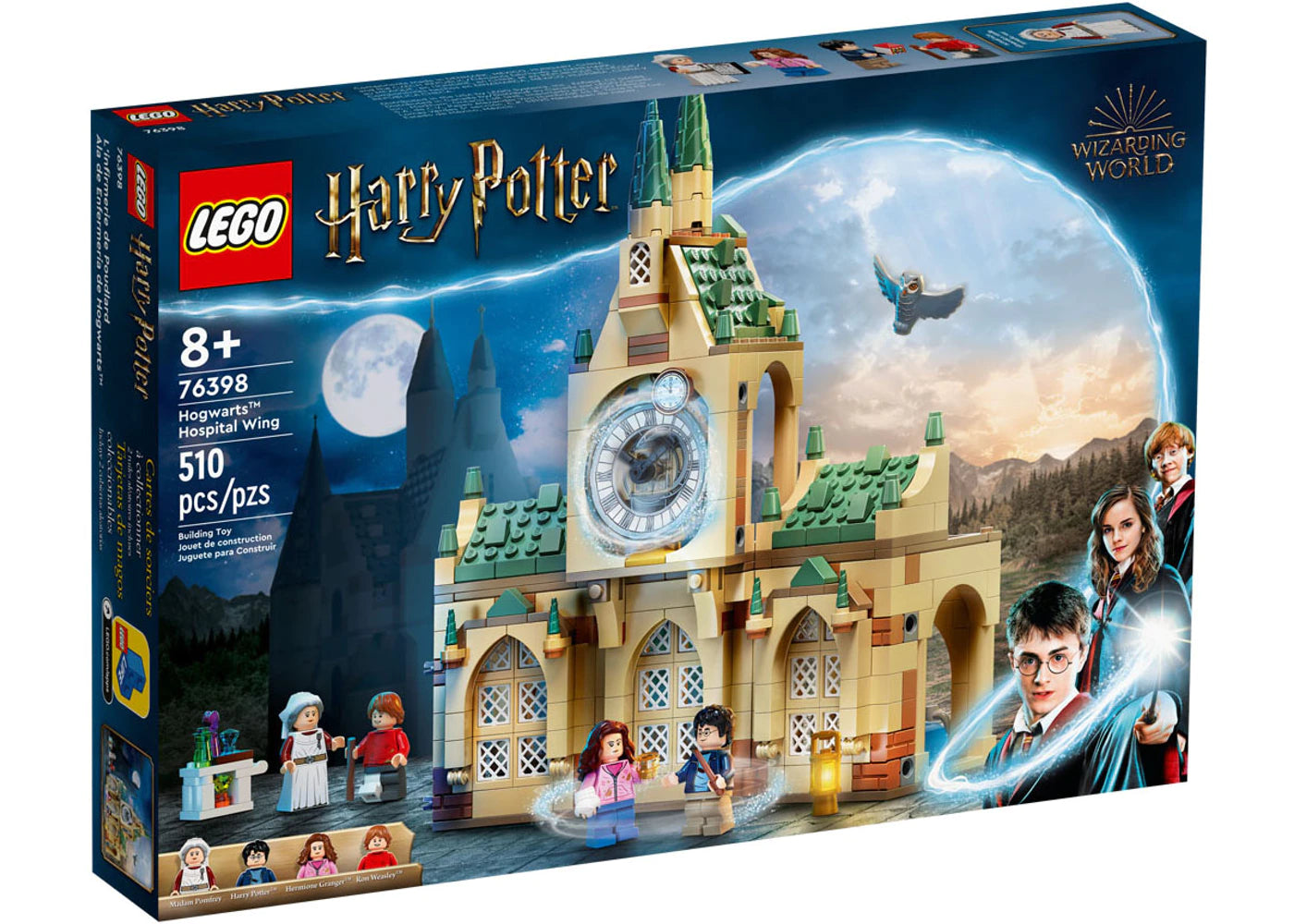 Skill-building LEGO activitiesLEGO® Harry Potter™ Hogwarts™ Hospital Wing 76398