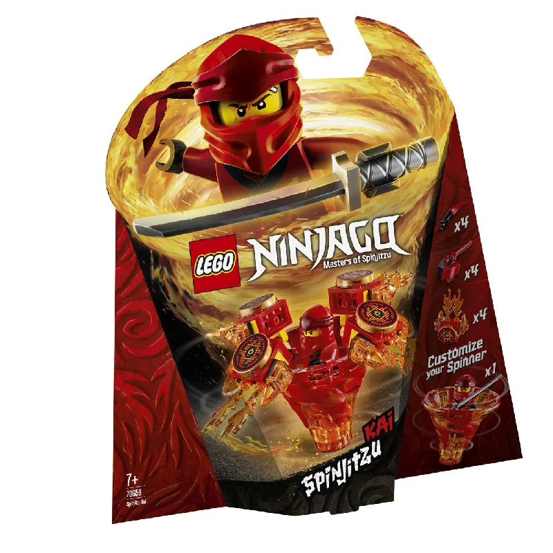 Encouraging hand-eye coordination LEGOLEGO 70659 Ninjago Spinjitzu Kai