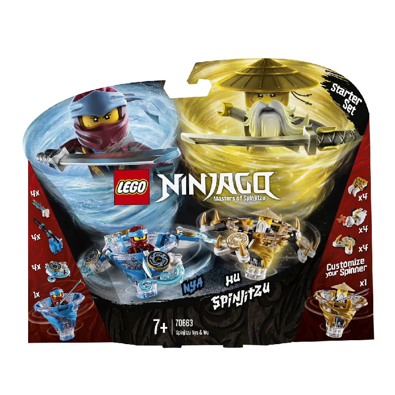 Fostering patience and perseverance LEGOLEGO 70663 Ninjago Spinjitzu Nya & Wu