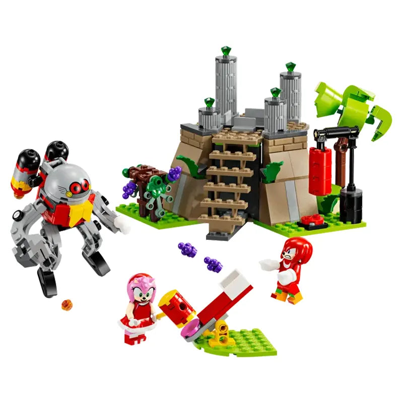 Finely detailed LEGO structuresLego - Sonic the Hedgehog - Knuckles and the Master Emerald Shrine #76998