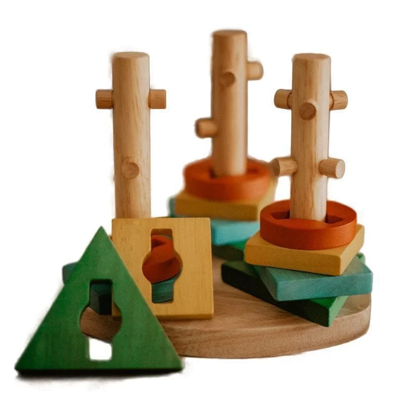 enchanting and whimsical wooden toys for children                   Twisting Disk