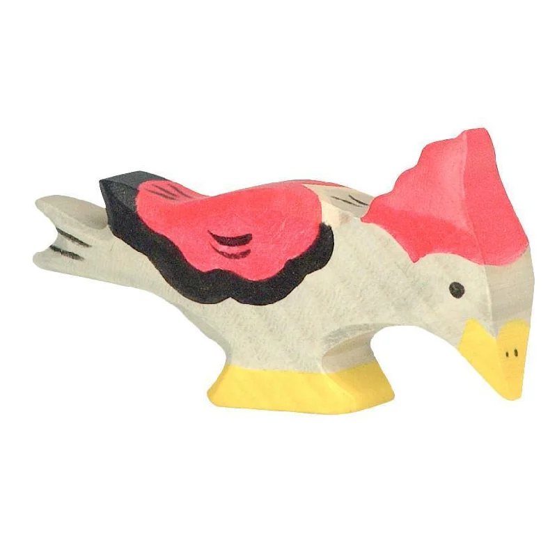environmentally conscious wooden toys                 Holztiger woodpecker