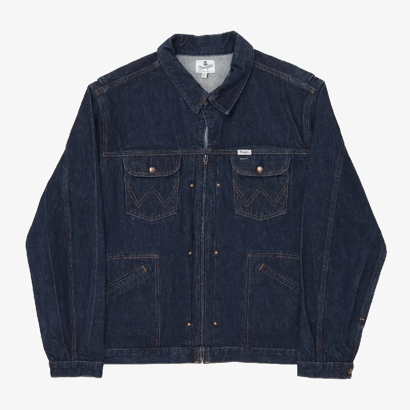 – Shop now and save big.  Vintage Blue Bell Denim Zip Jacket