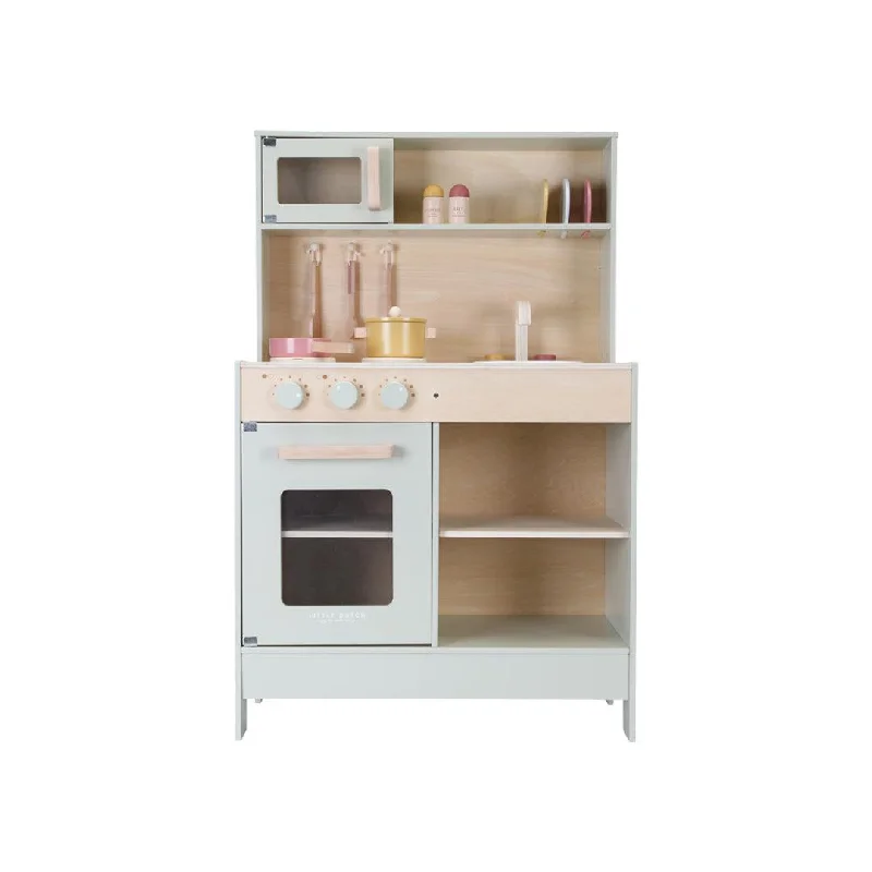 charming wooden toys                   Little Dutch Wooden Play Kitchen - Mint