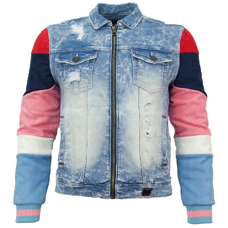 Save on trendy clothing for every season –Shoppers get exclusive deals. M1010 Makobi Ultra Suede Denim Jacket - Light Wash Save on trendy clothing for every season –Shoppers get exclusive deals. M1010 Makobi Ultra Suede Denim Jacket - Light Wash