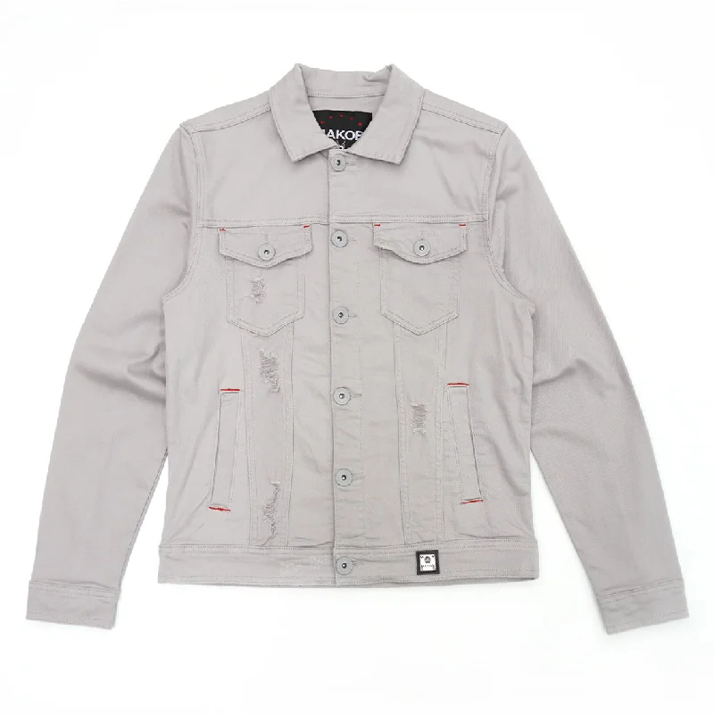 Shop affordable clothing for less – Big discounts online now. M1026 - Makobi Core Denim Jacket - Gray Shop affordable clothing for less – Big discounts online now. M1026 - Makobi Core Denim Jacket - Gray