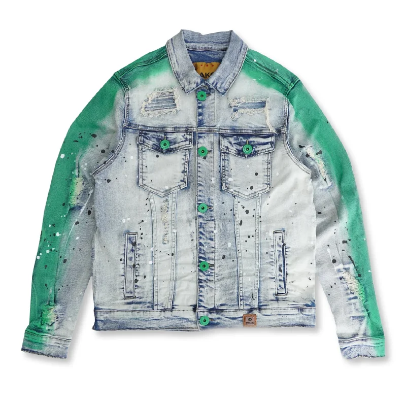 Fresh clothing styles are here – Shop now for exclusive discounts! M1038 Paint Stroke Denim Jacket - Dirt Wash Fresh clothing styles are here – Shop now for exclusive discounts! M1038 Paint Stroke Denim Jacket - Dirt Wash