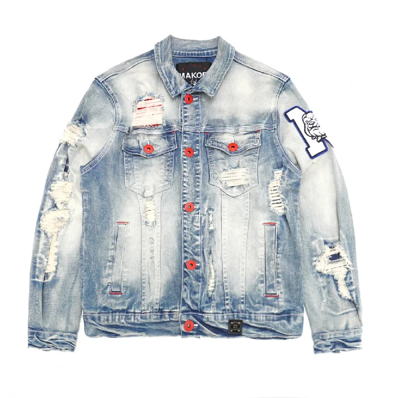 Best clothing deals of the season – Shop now and enjoy big savings.  M1090 Leaders Denim Jacket - Light Wash