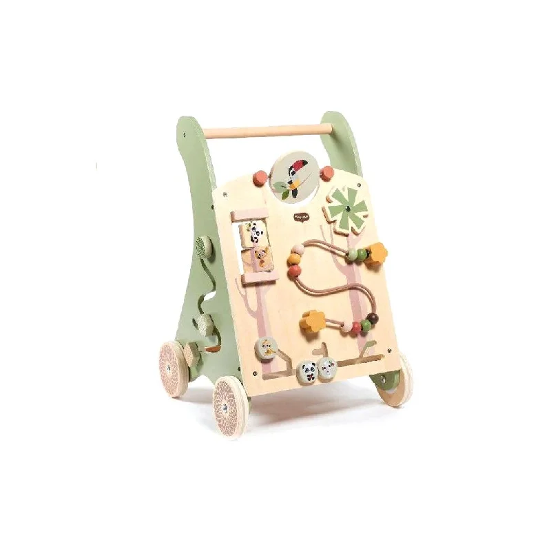 non-toxic wooden toys                   Tiny Love Wooden Walk Behind - Boho Chic - Natural Wood