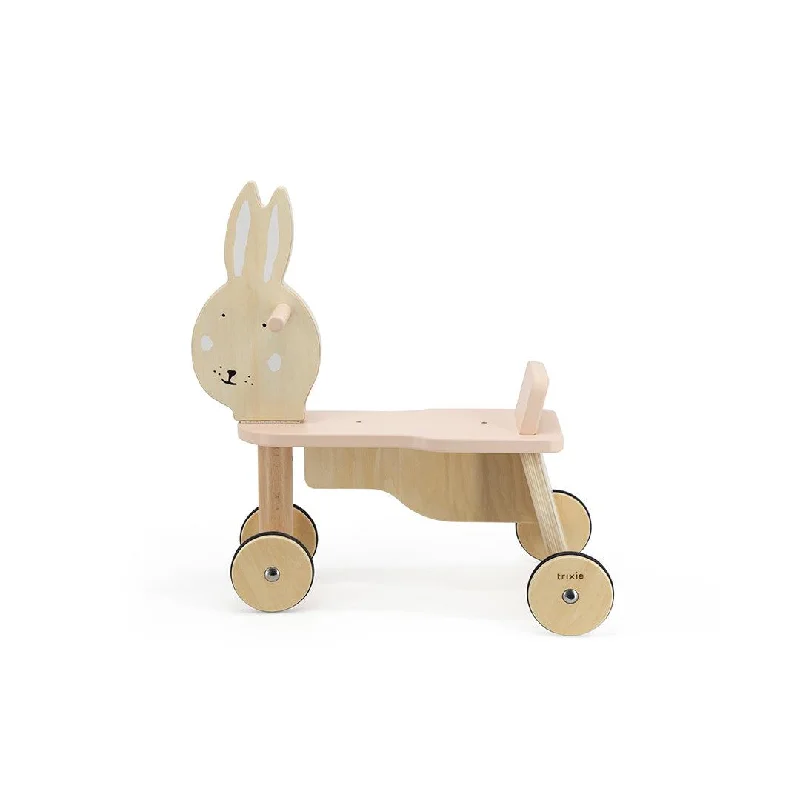 naturally finished and non-toxic wooden toys                   Trixie Wooden Bicycle 4 Wheels - Mrs Rabbit