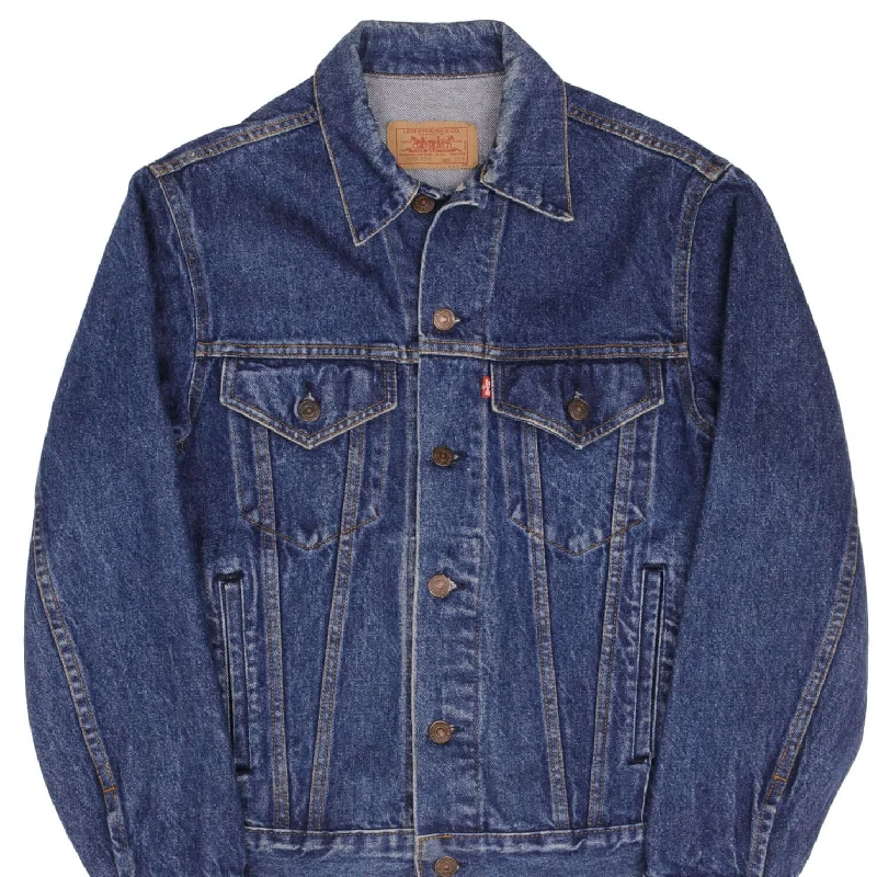 Look sharp without breaking the bank – men’s clothing sale now! VINTAGE LEVIS TYPE 3 DENIM JACKET 4 POCKETS 1980S SIZE 38R MADE IN USA Look sharp without breaking the bank – men’s clothing sale now! VINTAGE LEVIS TYPE 3 DENIM JACKET 4 POCKETS 1980S SIZE 38R MADE IN USA