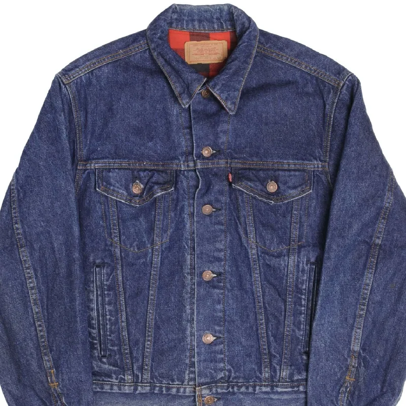 Huge savings on all categories of clothing – Shop our seasonal sale.  VINTAGE LEVIS TYPE 3 PLAID LINED DENIM JACKET 4 POCKETS 1980S SZE 42 MADE USA