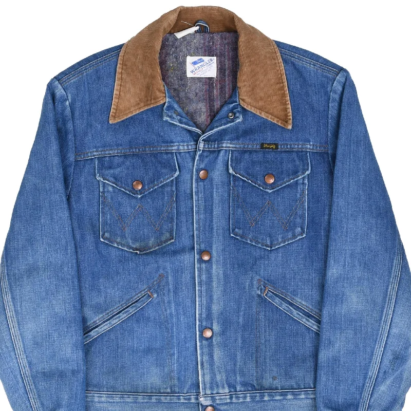Hurry, the best deals on men’s fashion won’t last long! VINTAGE WRANGLER BLANKET LINED NO FAULT DENIM JACKET 1970S SIZE 38 MADE IN USA Hurry, the best deals on men’s fashion won’t last long! VINTAGE WRANGLER BLANKET LINED NO FAULT DENIM JACKET 1970S SIZE 38 MADE IN USA