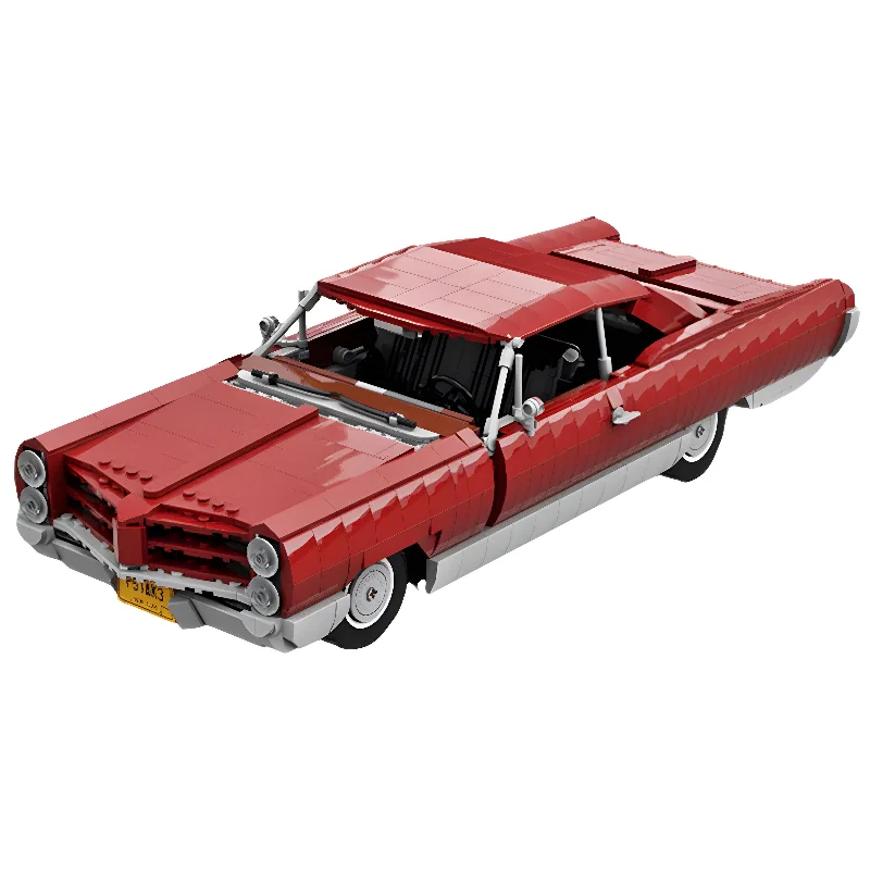 Realistic toy cars1966 AMERICAN CLASSIC | 1669PCS