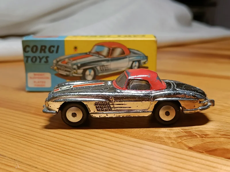High-quality toy cars 304S Mercedes 300SL Roadster Hard Top with original box