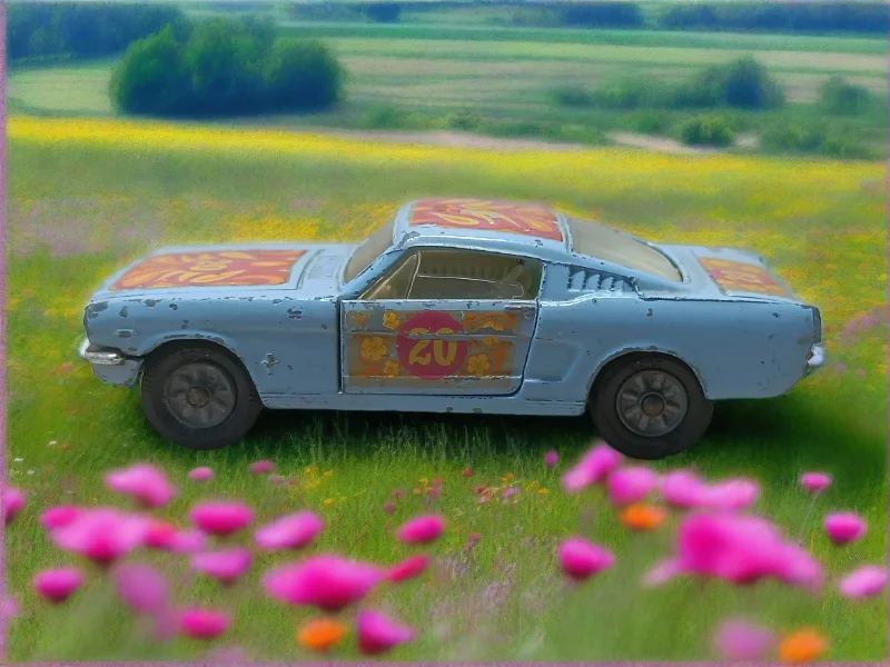 Fun toy cars348 Ford Mustang 'Flower Power' Edition