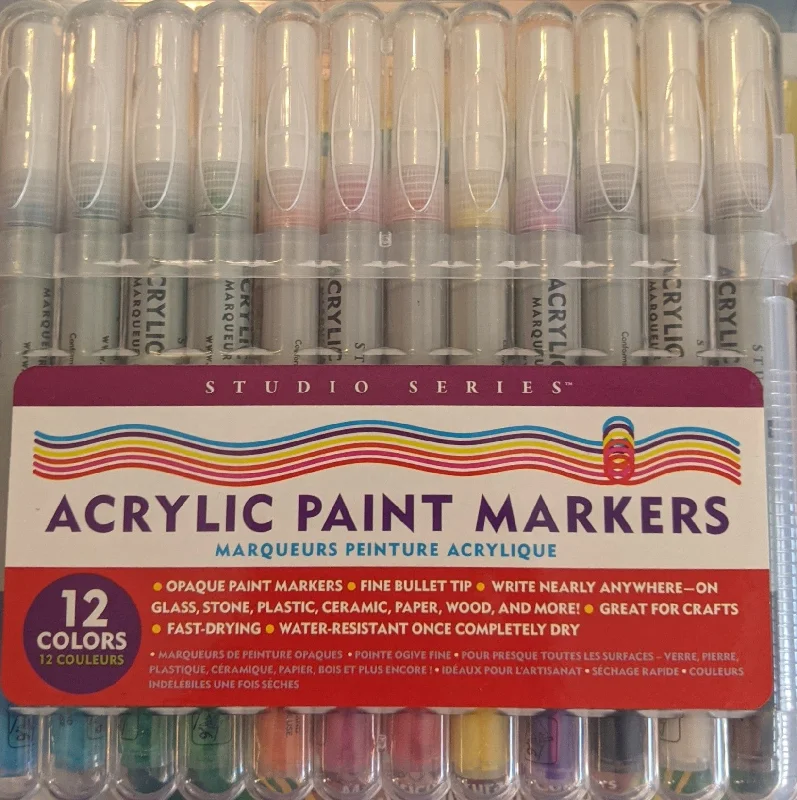 Multi-level puzzles Acrylic Paint Markers
