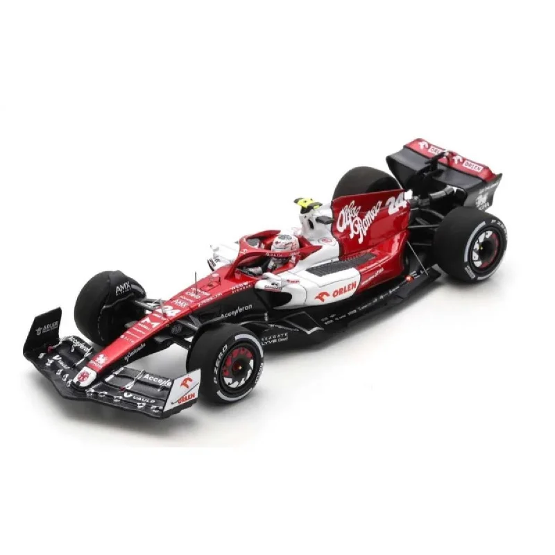 Durable toysAlfa Romeo F1 Team ORLEN C42 No.24 Alfa Romeo F1 Team ORLEN - 10th Italian GP 2022 - Zhou GuanYu - 1:43 Scale Resin Model Car Durable toysAlfa Romeo F1 Team ORLEN C42 No.24 Alfa Romeo F1 Team ORLEN - 10th Italian GP 2022 - Zhou GuanYu - 1:43 Scale Resin Model Car