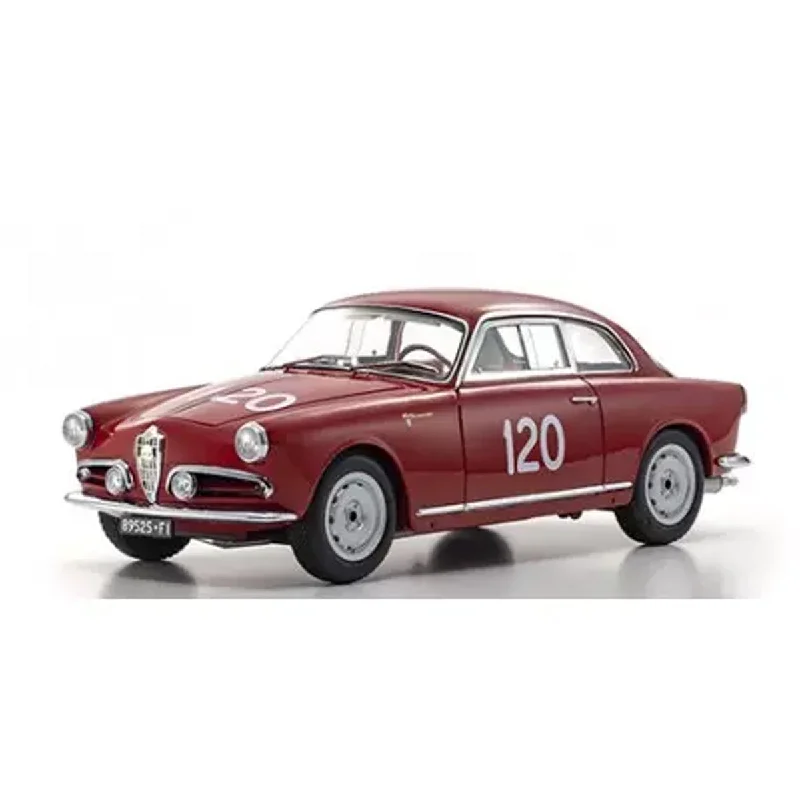 High-quality materials toys Alfa Romeo Giulietta SV 1956 Mille Miglia (#120) - 1:18 Scale Diecast Model Car High-quality materials toys Alfa Romeo Giulietta SV 1956 Mille Miglia (#120) - 1:18 Scale Diecast Model Car