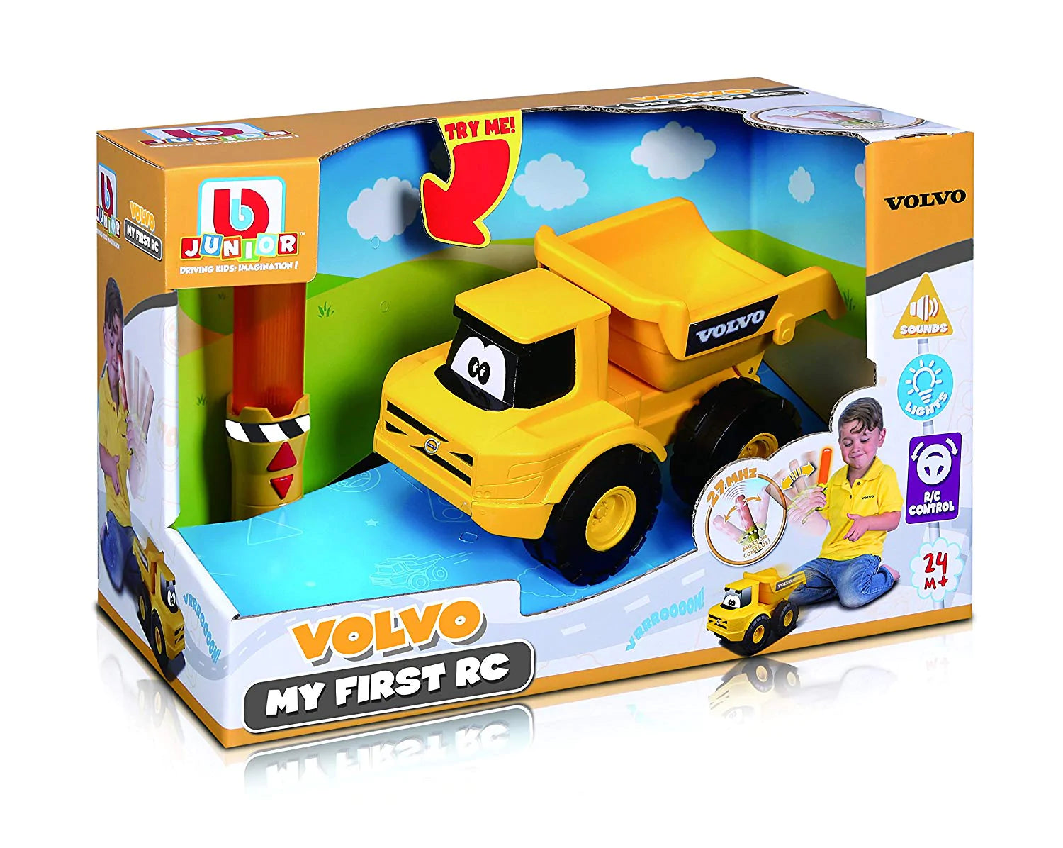 Enthusiastic toysBB Junior Volvo RC Dump Truck