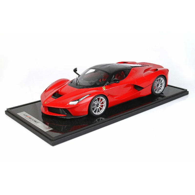 Durable toysBBR 1/12 Ferrari LaFerrari Corsa Red Gloss Black Roof Special Wheels