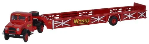 Durable toysOxford Diecast Bedford OX Queen Mary Trailer Wynns - 1:76 Scale
