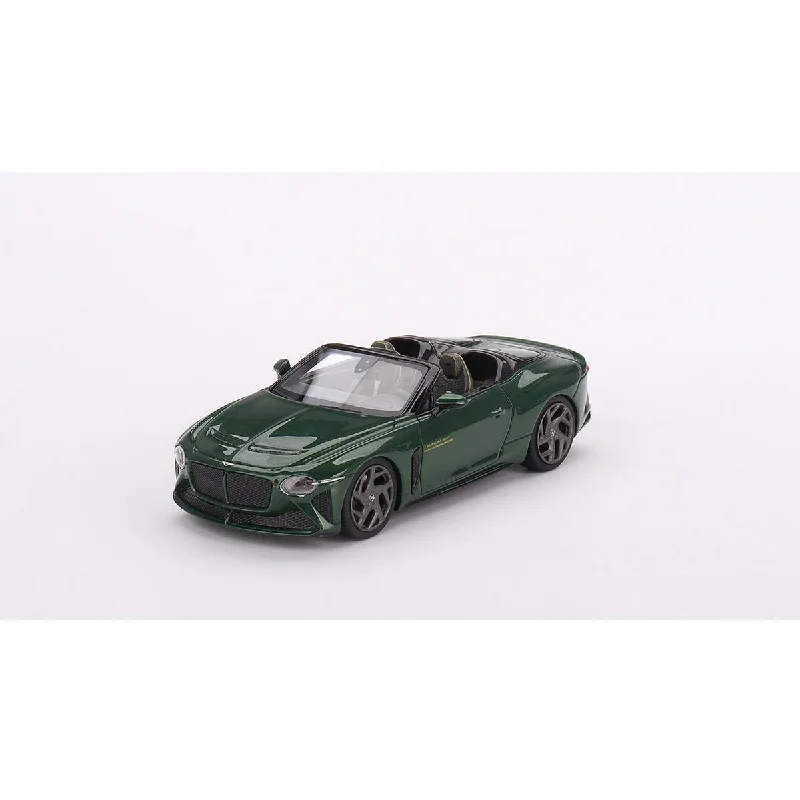 High-quality toy cars Bentley Mulliner Bacalar  Green Scarab - 1:43 Scale Resin Model Car