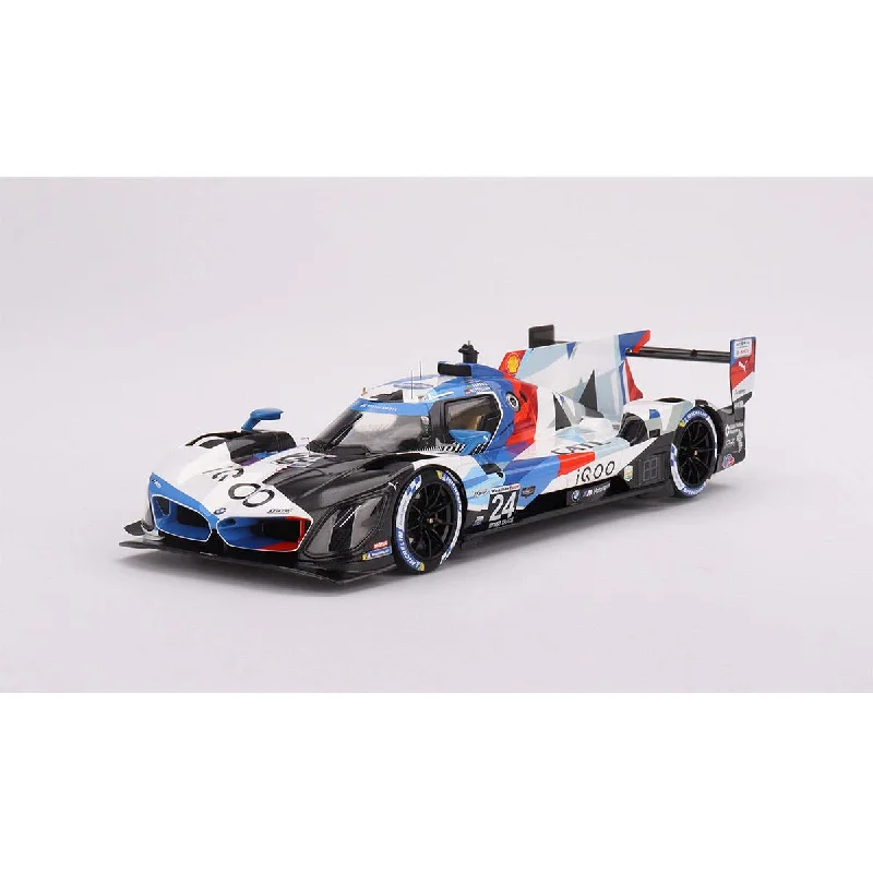 Playful toys BMW M Hybrid V8 GTP #24 BMW M Team RLL
2023 IMSA Daytona 24 Hrs - 1:18 Scale Resin Model Car Playful toys BMW M Hybrid V8 GTP #24 BMW M Team RLL
2023 IMSA Daytona 24 Hrs - 1:18 Scale Resin Model Car