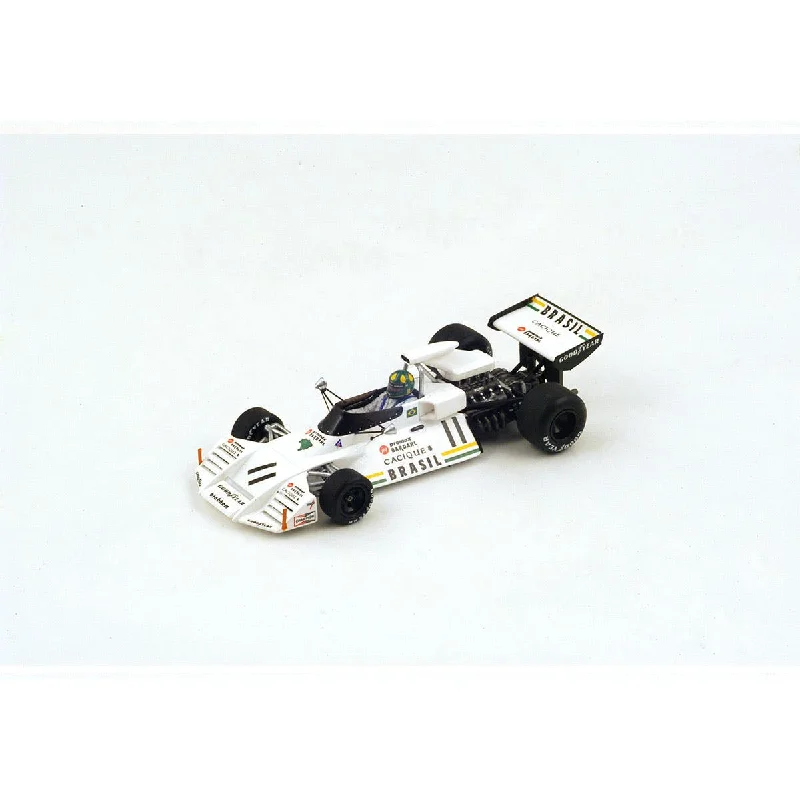 Playful toys Brabham BT42 No.11 Monaco GP 1973 - Wilson Fittipaldi - With Acrylic Cover - 1:18 Scale Resin Model Car Playful toys Brabham BT42 No.11 Monaco GP 1973 - Wilson Fittipaldi - With Acrylic Cover - 1:18 Scale Resin Model Car