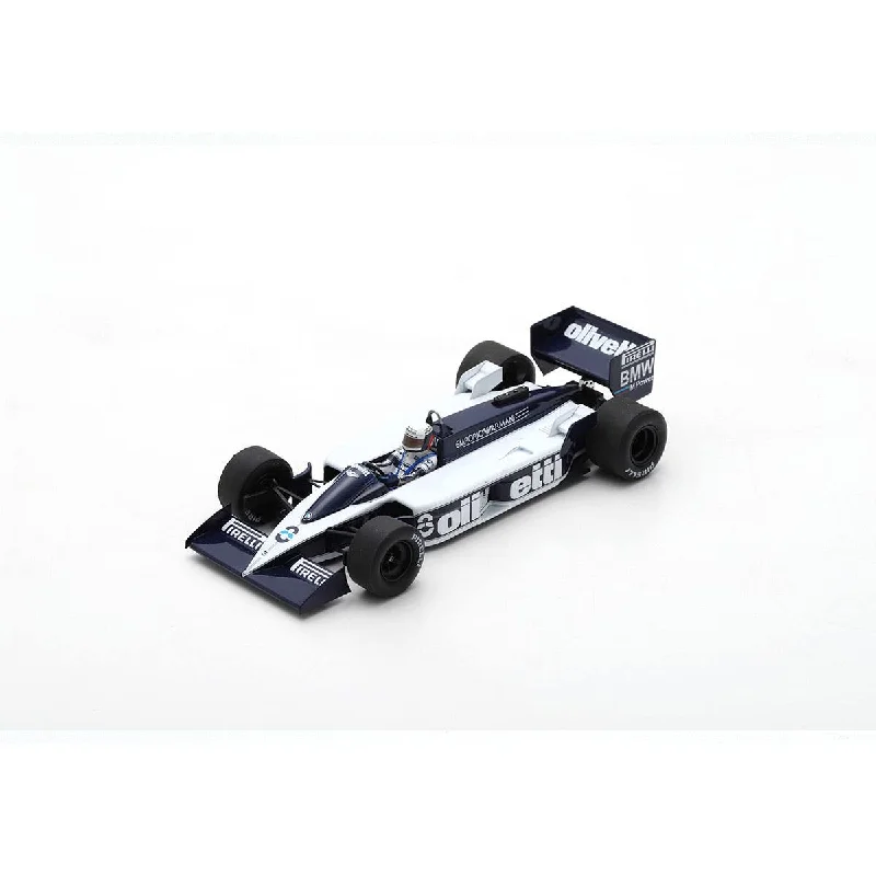 Durable toysBrabham BT55 No.8 Monaco GP 1986 - Elio de Angelis - With Acrylic Cover - 1:18 Scale Resin Model Car Durable toysBrabham BT55 No.8 Monaco GP 1986 - Elio de Angelis - With Acrylic Cover - 1:18 Scale Resin Model Car