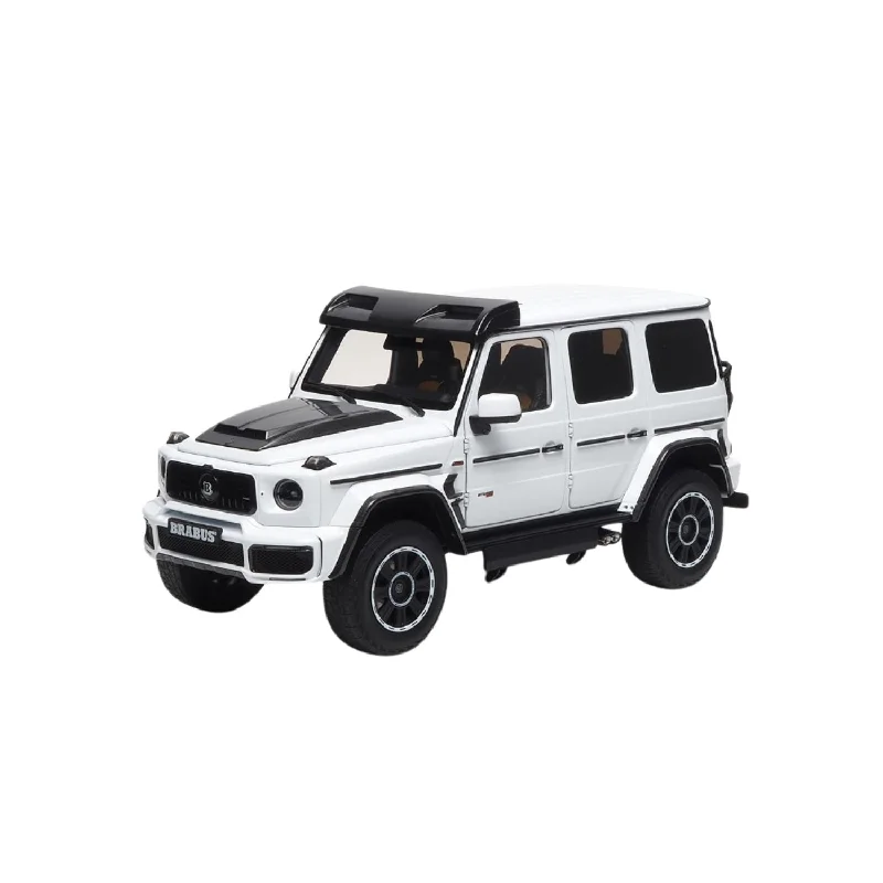 Fun toy carsBRABUS G-CLASS G 63 4x4 - 2023 - DIAMOND WHITE - 1:18 Scale Resin Model Car Fun toy carsBRABUS G-CLASS G 63 4x4 - 2023 - DIAMOND WHITE - 1:18 Scale Resin Model Car