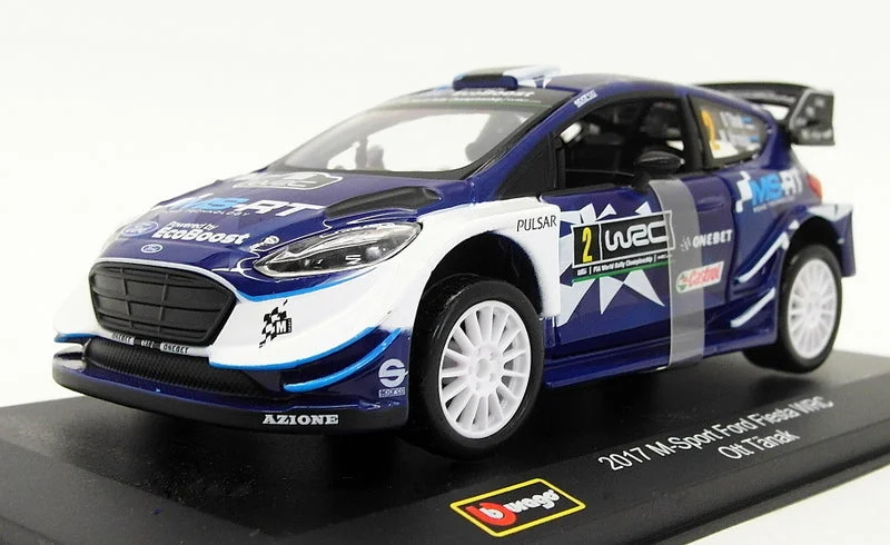 Realistic toy carsBurago 1/32 Scale 18-41052 - 2017 M-Sport Ford Fiesta WRC O.Tanak