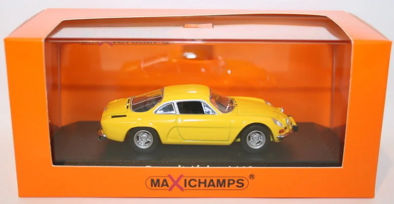 Playful toys Maxichamps 1/43 Scale Diecast 940 113601 - 1971 Renault Alpine A110 - Yellow Playful toys Maxichamps 1/43 Scale Diecast 940 113601 - 1971 Renault Alpine A110 - Yellow