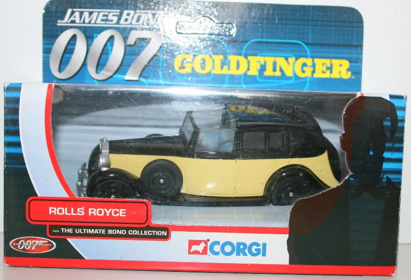 Enthusiastic toysCORGI TY06801 ROLLS ROYCE 007 JAMES BOND GOLDFINGER