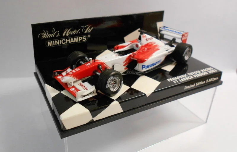 Playful toys MINICHAMPS F1 1/43 Scale - 400 030172 PANASONIC TOYOTA F1 LAUNCH VERS.2003