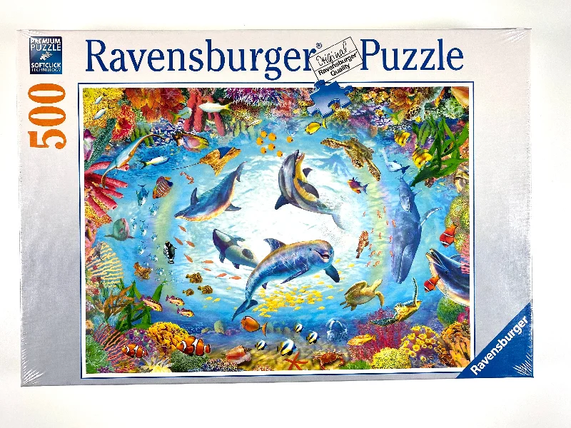 Multi-level puzzles Cave Dive 500 piece puzzle