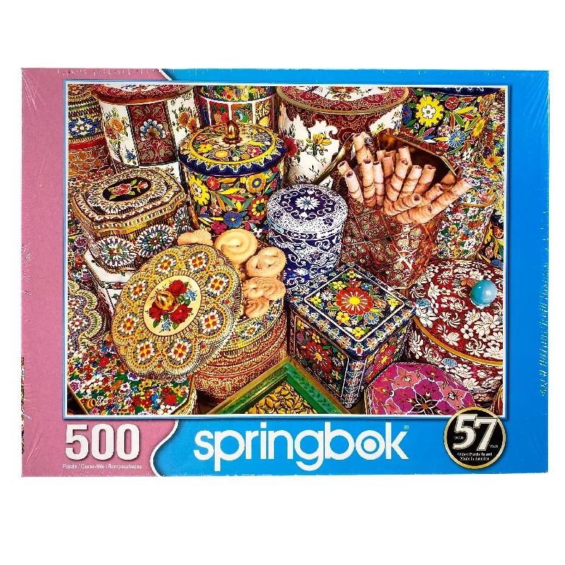 Casual games Cookie Tins 500 Piece Puzzle