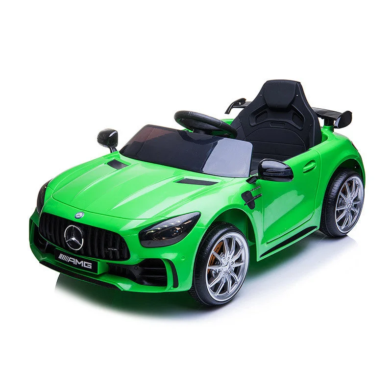 Realistic toy carsOfficial Licensed Mercedes AMG GTR ride on car with parental control-white/green.red Realistic toy carsOfficial Licensed Mercedes AMG GTR ride on car with parental control-white/green.red