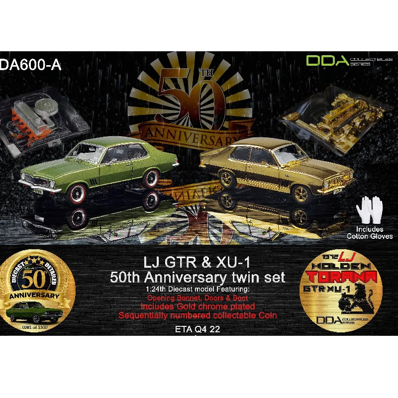Fun toy carsDDA 1/24 LJ GTR & XU-1 50th Anniversary Twin Set