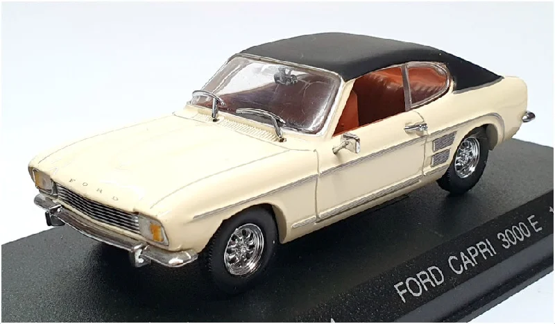 Realistic toy carsDetail Cars 1/43 Scale ART304 - 1969 Ford Capri 3000E - Cream/Black
