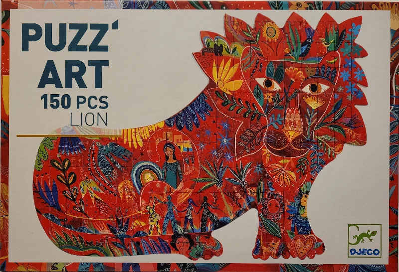 Logical puzzles Djeco Puz' Art - Lion