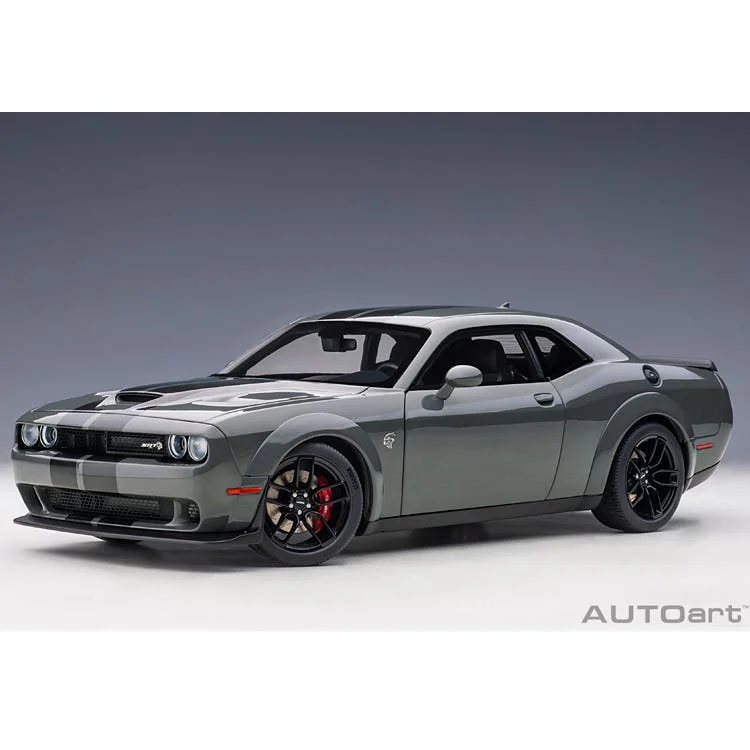 Durable toysDodge Challenger SRT Hellcat Widebody - 2018 - Destroyer Grey - 1:18 Model Car Durable toysDodge Challenger SRT Hellcat Widebody - 2018 - Destroyer Grey - 1:18 Model Car