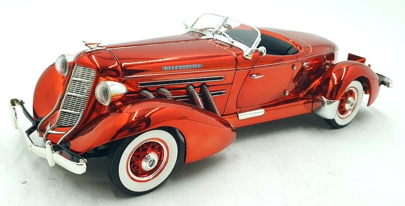 Playful toys Ertl 1/18 Scale Diecast 101124M - 1935 Auburn Boattail Speedster Met Chrome Red Playful toys Ertl 1/18 Scale Diecast 101124M - 1935 Auburn Boattail Speedster Met Chrome Red