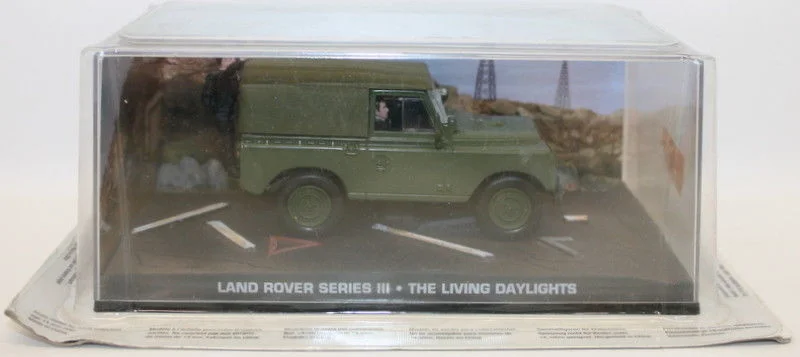 Durable toysFabbri 1/43 Scale Diecast - Land Rover Series III - The Living Daylights Durable toysFabbri 1/43 Scale Diecast - Land Rover Series III - The Living Daylights