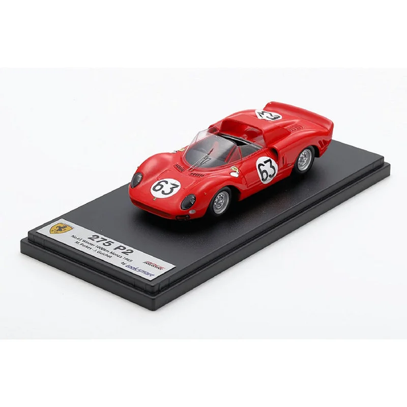 Playful toys Ferrari 275 P2 No.63 Winner 1000km Monza 1965 - M. Parkes - J. Guichet - 1:43 Scale Resin Model Car Playful toys Ferrari 275 P2 No.63 Winner 1000km Monza 1965 - M. Parkes - J. Guichet - 1:43 Scale Resin Model Car